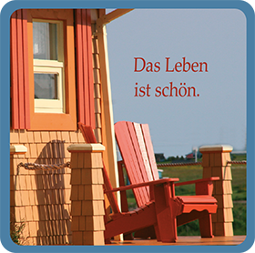 Affirmation Das Leben ist schön